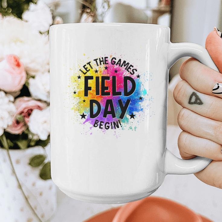Let The Games Begin Field Day Fun Day Teachers Boys Girls Graphic Print Coffee Mug, funny design Let The Games Begin Field Day Fun Day Teachers Boys Girls Graphic Print Coffee Mug, funny design