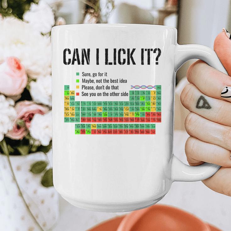 Can I Lick It Periodic Table Chart Science Teacher Graphic Print Coffee Mug, Science Teacher Gifts, funny design Can I Lick It Periodic Table Chart Science Teacher Graphic Print Coffee Mug, Science Teacher Gifts, funny design