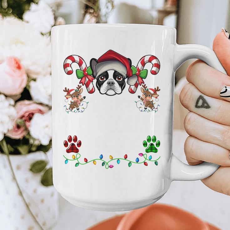 Most Likely Decorate Her Boston Terrier Dog Ugly Christmas Graphic Print Coffee Mug, Boston Terrier Christmas Gifts, funny design