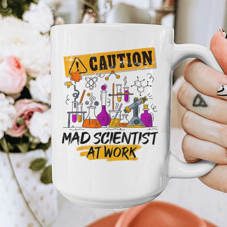 Mad Scientist Halloween Costume Science Teacher Graphic Print Coffee Mug, Science Teacher Gifts, funny design