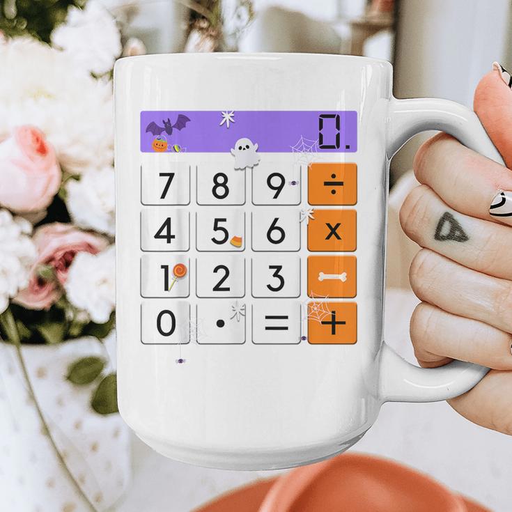 Math Teacher Halloween Costume Calculator Math Pun Graphic Print Coffee Mug, funny design Math Teacher Halloween Costume Calculator Math Pun Graphic Print Coffee Mug, funny design