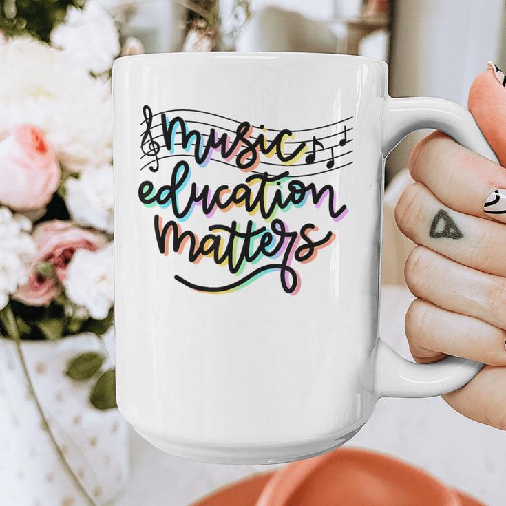 Music Education Matters Music Teacher Appreciation Women Graphic Print Coffee Mug, funny design Music Education Matters Music Teacher Appreciation Women Graphic Print Coffee Mug, funny design