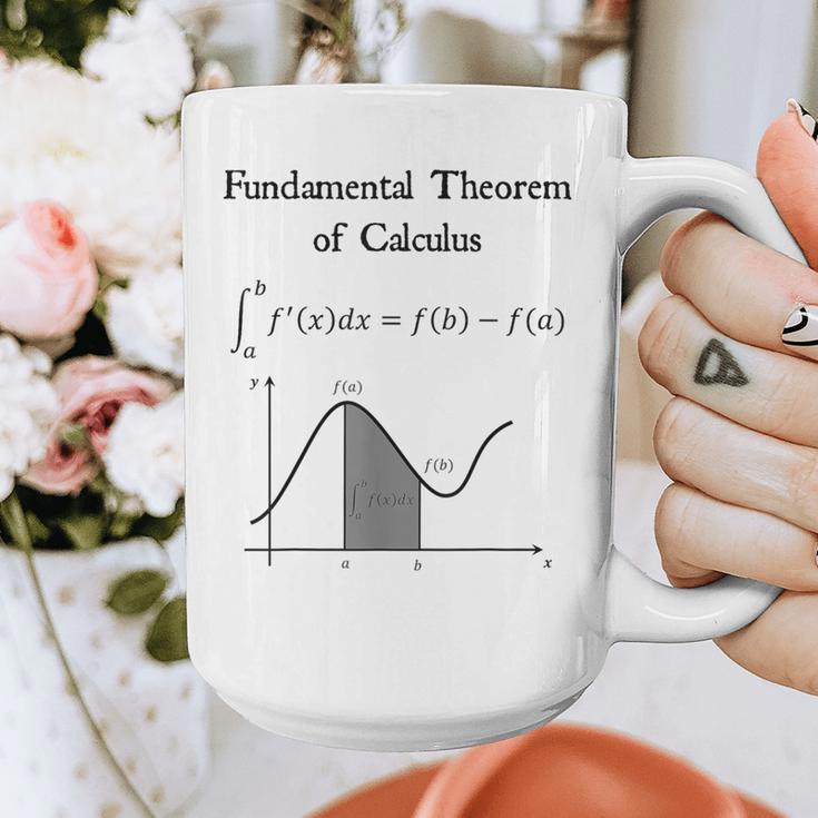 Nerdy Fundamental Theorem Of Calculus Math Teacher Geek Graphic Print Coffee Mug, funny design