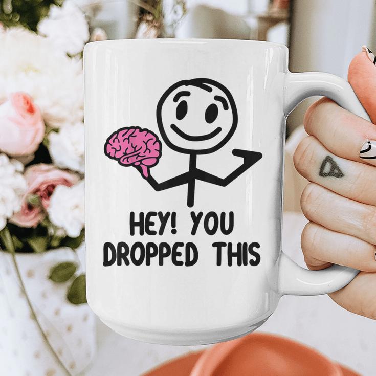 Nerdy Hey You Dropped This Brain Math Teacher Graphic Print Coffee Mug, funny design Nerdy Hey You Dropped This Brain Math Teacher Graphic Print Coffee Mug, funny design
