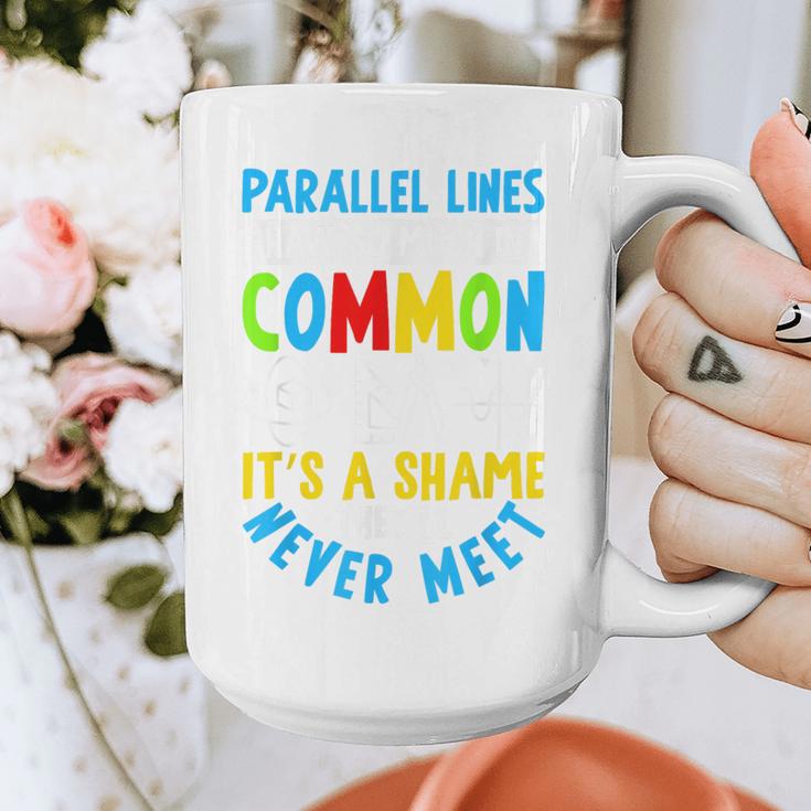 Parallel Lines Math Pun – Teacher Humor Graphic Print Coffee Mug, funny design Parallel Lines Math Pun – Teacher Humor Graphic Print Coffee Mug, funny design