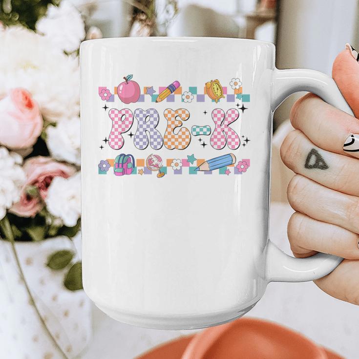 Pre-K Back To School Teachers Kids 1st Day Of School Graphic Print Coffee Mug, funny design Pre-K Back To School Teachers Kids 1st Day Of School Graphic Print Coffee Mug, funny design