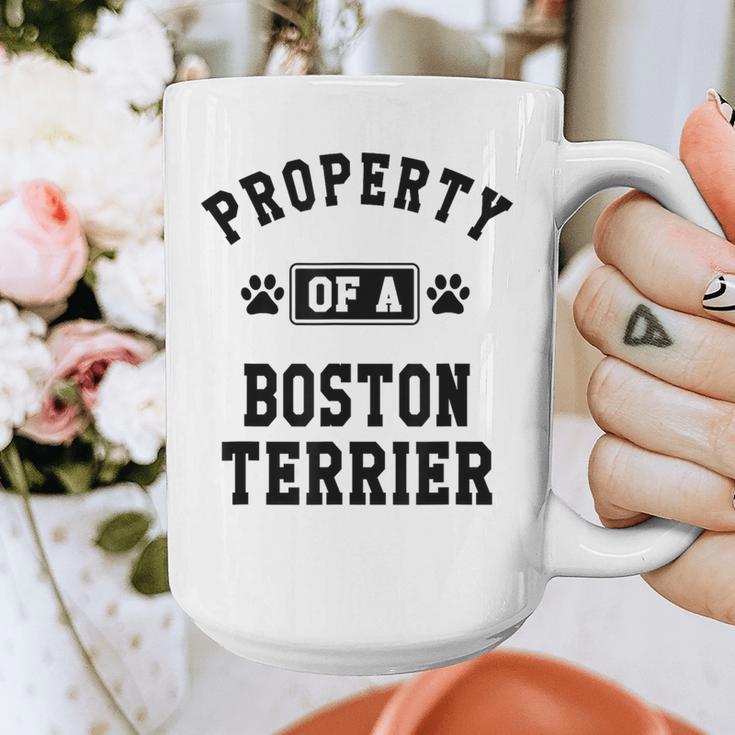Property Of Boston Terrier Boston Terrier Shirt Graphic Print Coffee Mug, funny design