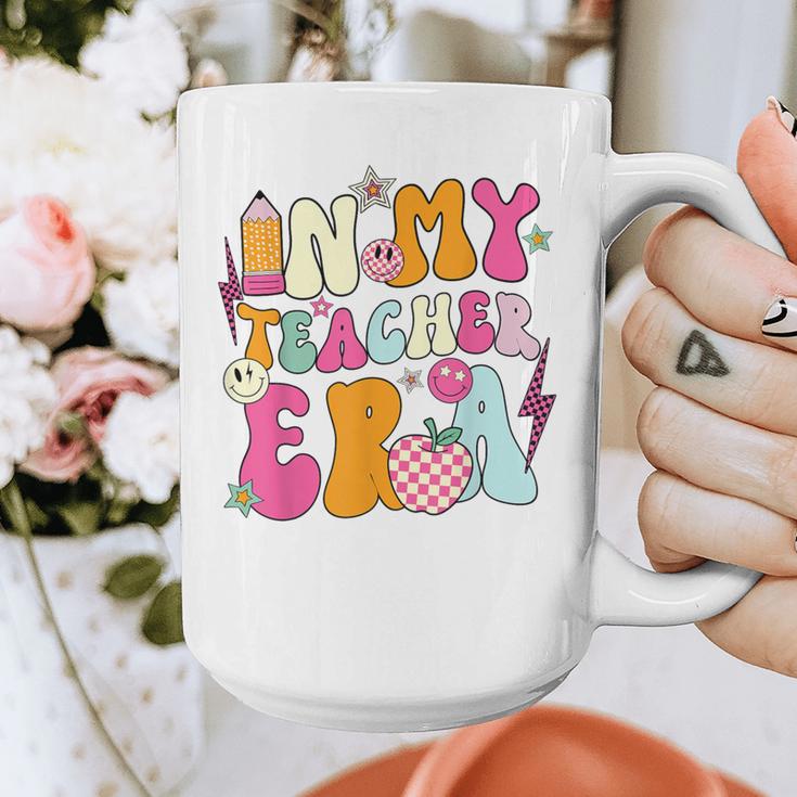 Retro Groovy In My Teaching Era Best Teacher Appreciation Graphic Print Coffee Mug, Groovy Teacher Gifts, funny design Retro Groovy In My Teaching Era Best Teacher Appreciation Graphic Print Coffee Mug, Groovy Teacher Gifts, funny design