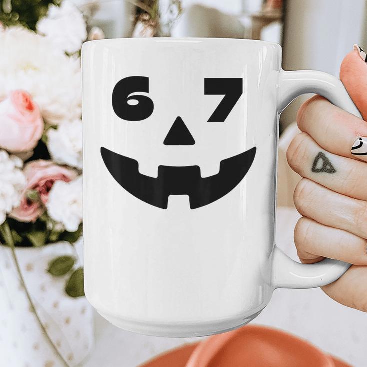 Six Seven Halloween Costume For Students Teachers 6 7 Graphic Print Coffee Mug, funny design Six Seven Halloween Costume For Students Teachers 6 7 Graphic Print Coffee Mug, funny design