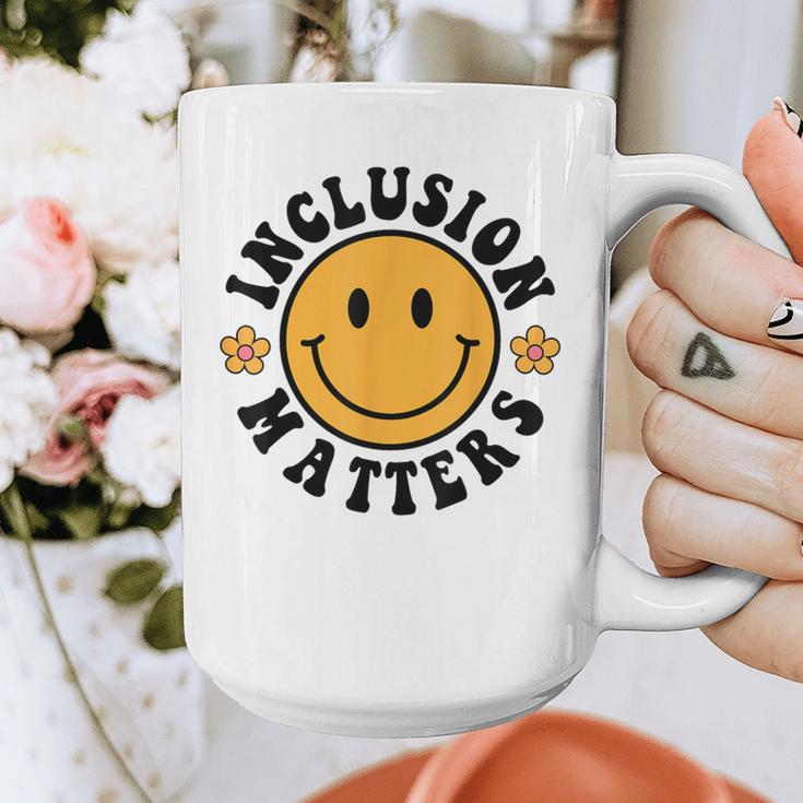 Special Education Teacher Autism Awareness Inclusion Matters Graphic Print Coffee Mug, funny design Special Education Teacher Autism Awareness Inclusion Matters Graphic Print Coffee Mug, funny design
