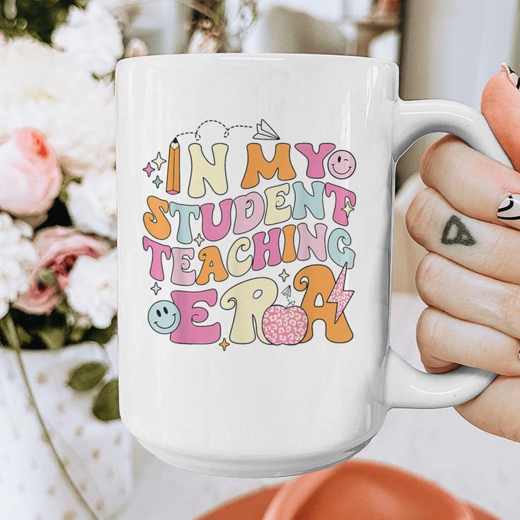 In My Student Teaching Era Back To School Teacher Team Graphic Print Coffee Mug, funny design In My Student Teaching Era Back To School Teacher Team Graphic Print Coffee Mug, funny design
