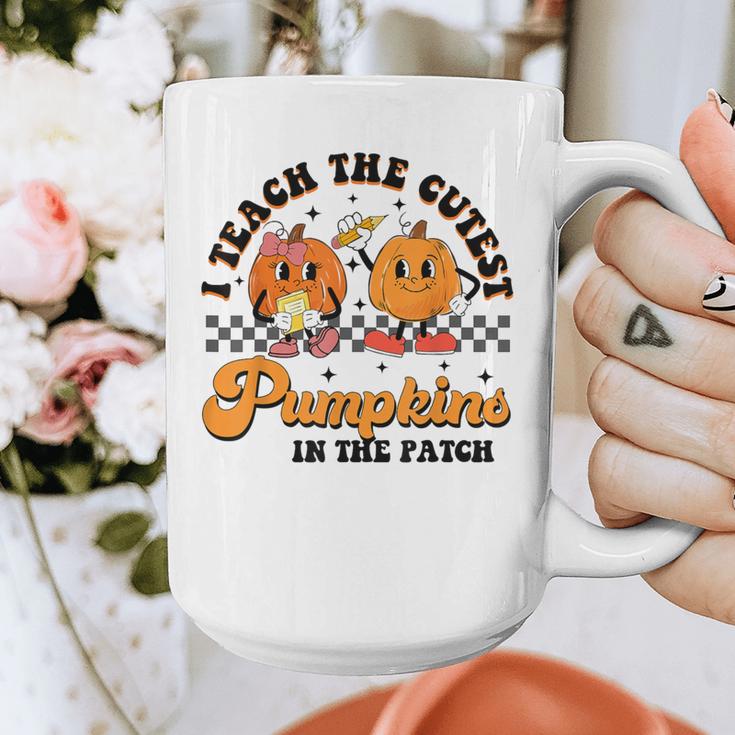 I Teach The Cutest Pumpkins In The Patch Halloween Teacher For Men Women Kids Graphic Print Coffee Mug, funny design I Teach The Cutest Pumpkins In The Patch Halloween Teacher For Men Women Kids Graphic Print Coffee Mug, funny design