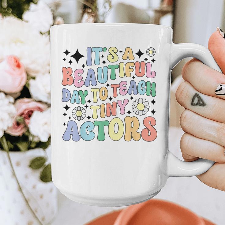 Teach Tiny Actors Theater Drama Teacher Drama Teaching Graphic Print Coffee Mug, funny design Teach Tiny Actors Theater Drama Teacher Drama Teaching Graphic Print Coffee Mug, funny design