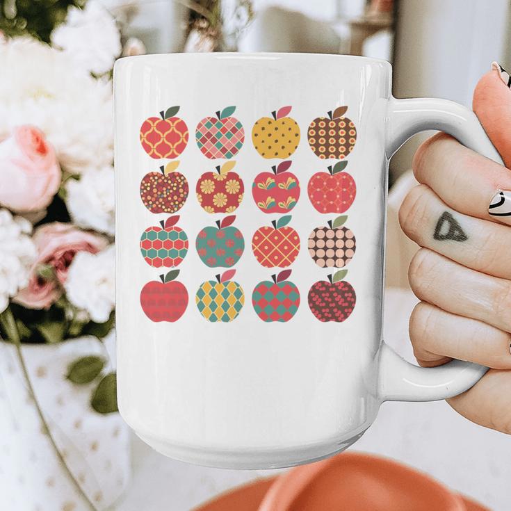 Teacher Apple Back To School Art For School Supplies Graphic Print Coffee Mug, funny design Teacher Apple Back To School Art For School Supplies Graphic Print Coffee Mug, funny design
