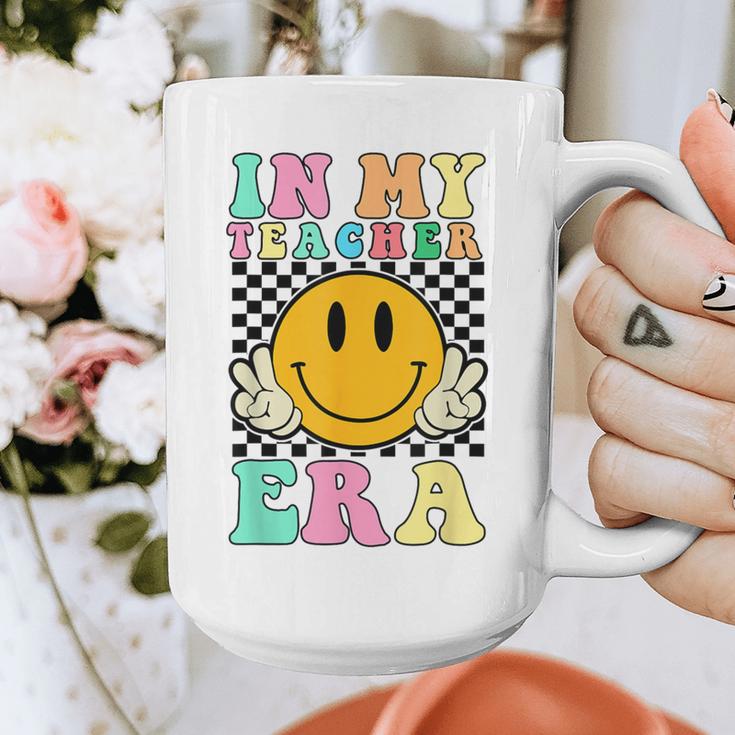 In My Teacher Era Retro Back To School Teacher Student Graphic Print Coffee Mug, funny design In My Teacher Era Retro Back To School Teacher Student Graphic Print Coffee Mug, funny design