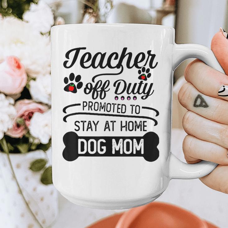 Teacher Off Duty Promoted To Stay At Home Dog Mom Tshirt Men Women Graphic Print Coffee Mug, Couple Gifts, funny design Teacher Off Duty Promoted To Stay At Home Dog Mom Tshirt Men Women Graphic Print Coffee Mug, Couple Gifts, funny design