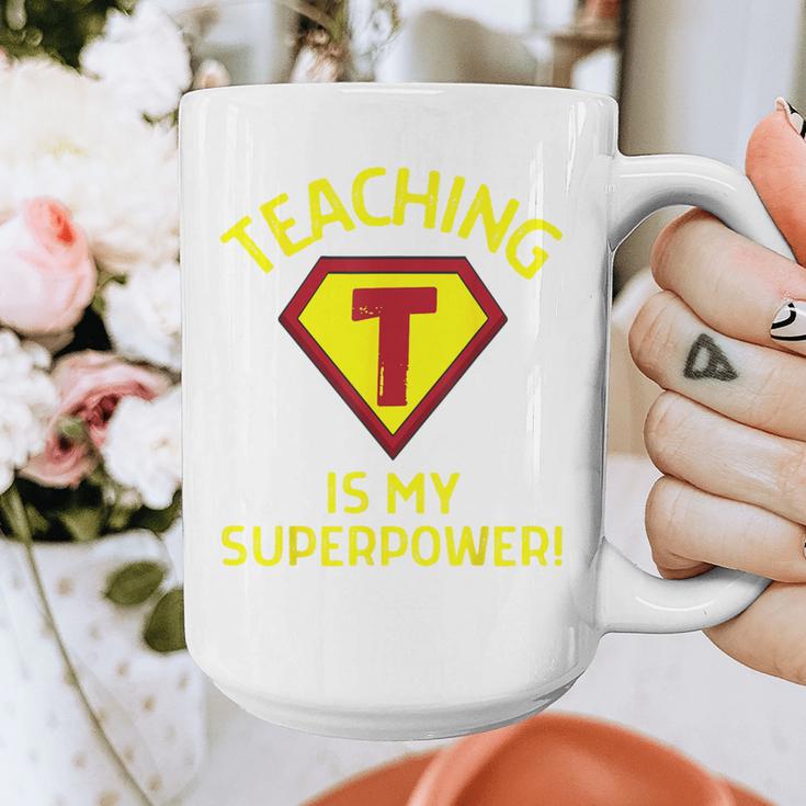 Teaching Is My Superpower Fun Elementary Teacher 1st Grade Graphic Print Coffee Mug, funny design Teaching Is My Superpower Fun Elementary Teacher 1st Grade Graphic Print Coffee Mug, funny design