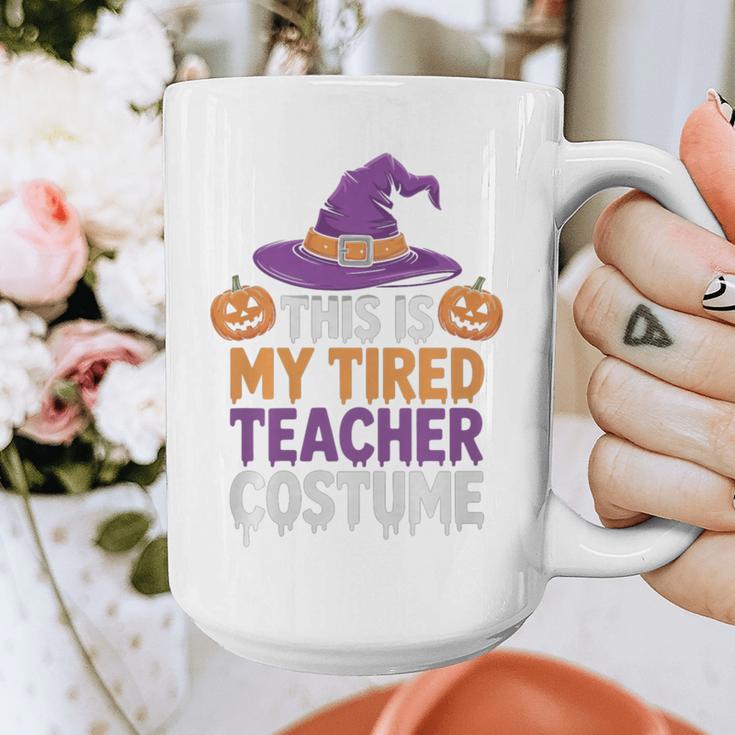 This Is My Tired Teacher Costume Halloween Premium Tri-Blend Graphic Print Coffee Mug, funny design This Is My Tired Teacher Costume Halloween Premium Tri-Blend Graphic Print Coffee Mug, funny design