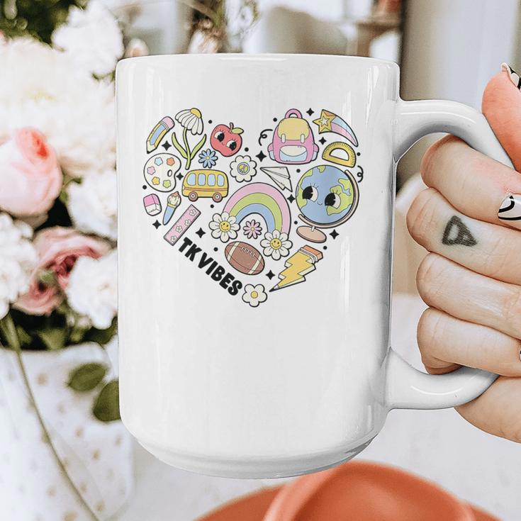 TK Vibes Back To School TK Kid Girl TK Team TK Teacher Women Graphic Print Coffee Mug, funny design