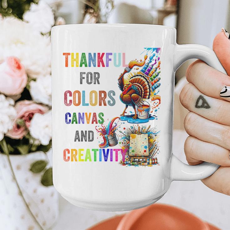 Turkey Thanksgiving Art Teacher Costume Tee For Artists Graphic Print Coffee Mug, funny design