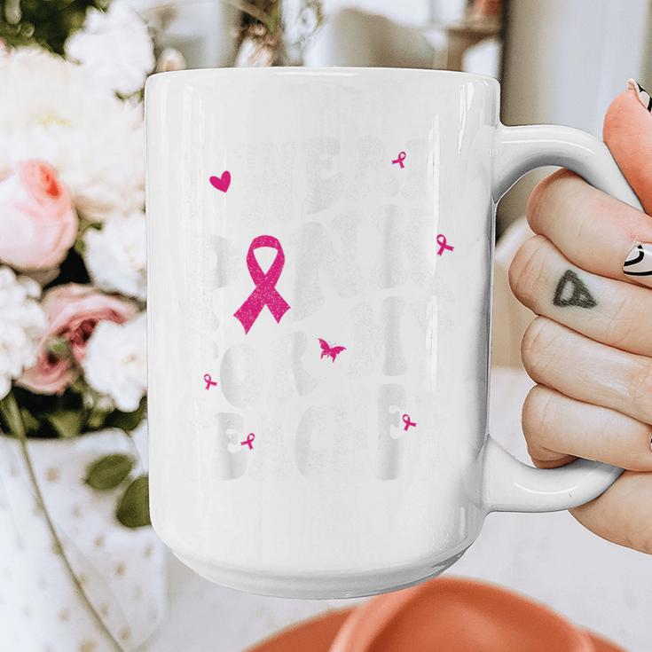 I Wear Pink For My Teacher Breast Cancer Awareness Support Men Women Graphic Print Coffee Mug, funny design I Wear Pink For My Teacher Breast Cancer Awareness Support Men Women Graphic Print Coffee Mug, funny design