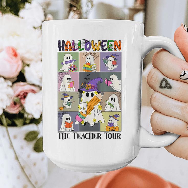 Women Halloween The Teacher Tour Ghosts Pencil Pumpkins Graphic Print Coffee Mug, funny design Women Halloween The Teacher Tour Ghosts Pencil Pumpkins Graphic Print Coffee Mug, funny design