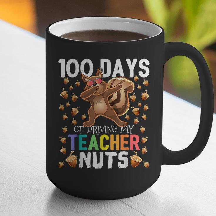 100 Days Of Driving My Teacher Nuts Dabbing Squirrel School Graphic Print Coffee Mug, funny gift 100 Days Of Driving My Teacher Nuts Dabbing Squirrel School Graphic Print Coffee Mug, funny gift
