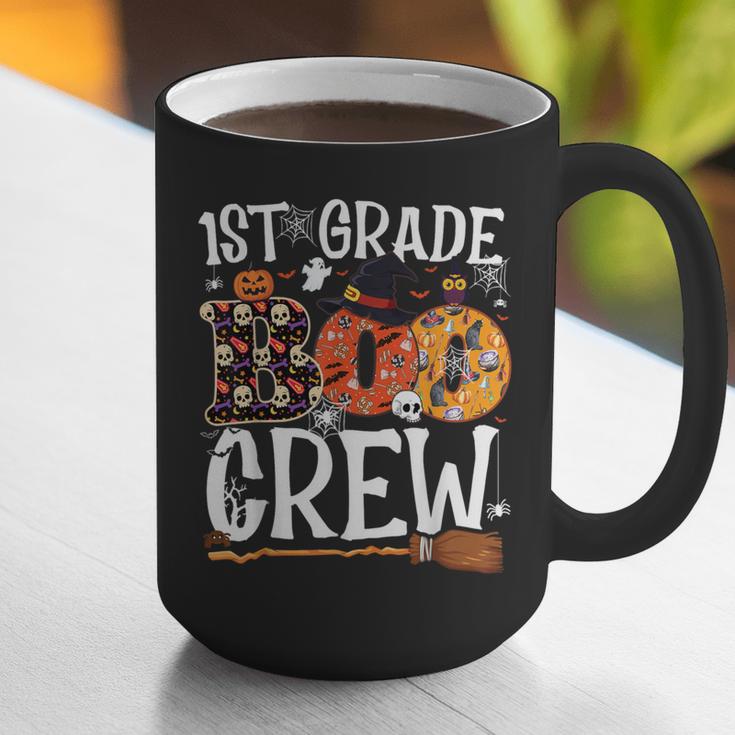 1st Grade Boo Crew Cute Ghost Halloween Teacher Kids Graphic Print Coffee Mug, funny gift 1st Grade Boo Crew Cute Ghost Halloween Teacher Kids Graphic Print Coffee Mug, funny gift