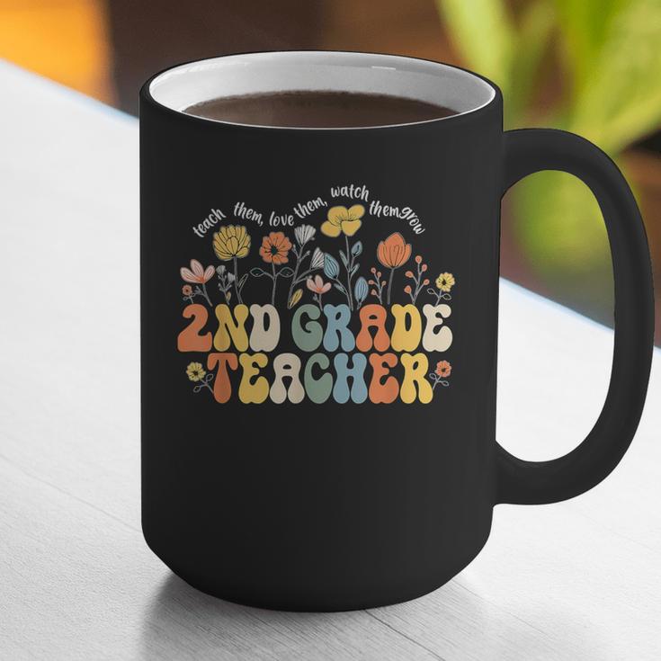 2nd Second Grade Teacher Appreciation Teaching Wildflowers Graphic Print Coffee Mug, 2nd Grade Teacher Mugs, funny gift 2nd Second Grade Teacher Appreciation Teaching Wildflowers Graphic Print Coffee Mug, 2nd Grade Teacher Mugs, funny gift