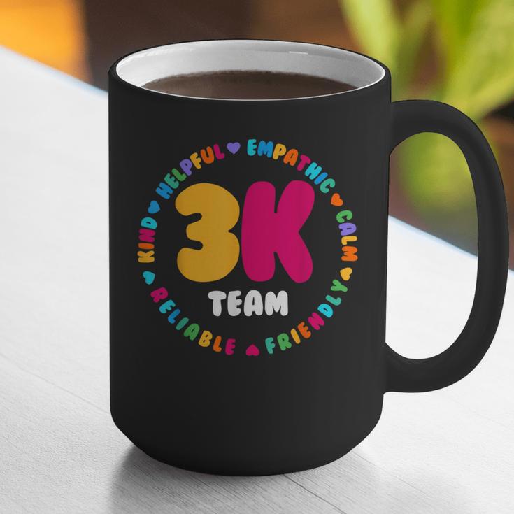 3K Team & Teacher Squad Threes Crew PreK Elementary Team Graphic Print Coffee Mug, funny gift 3K Team & Teacher Squad Threes Crew PreK Elementary Team Graphic Print Coffee Mug, funny gift