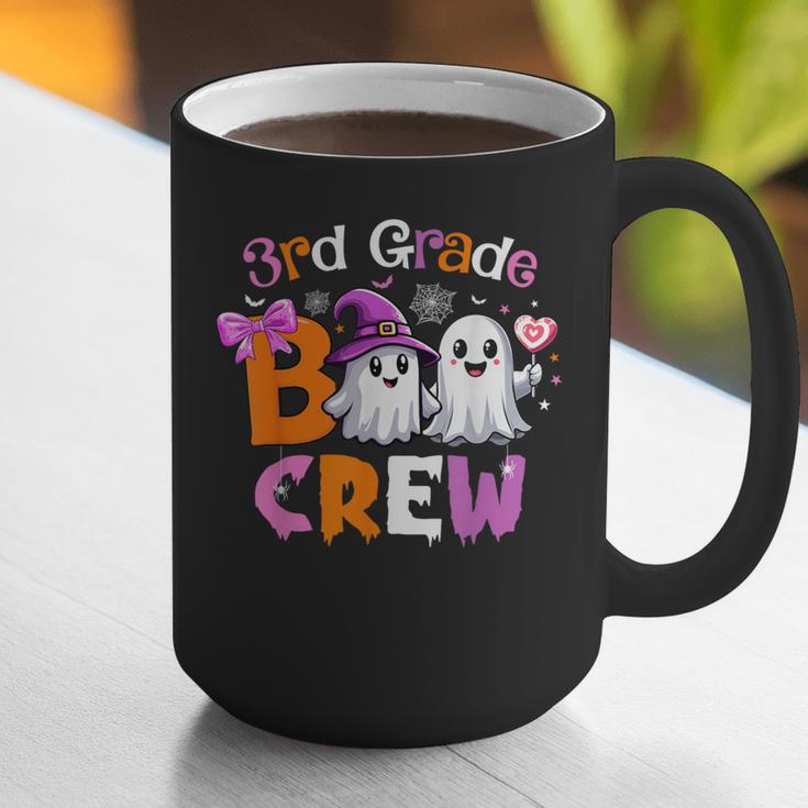3rd Grade Boo Crew Third Grade Halloween Costume Teacher Kid Graphic Print Coffee Mug, funny gift