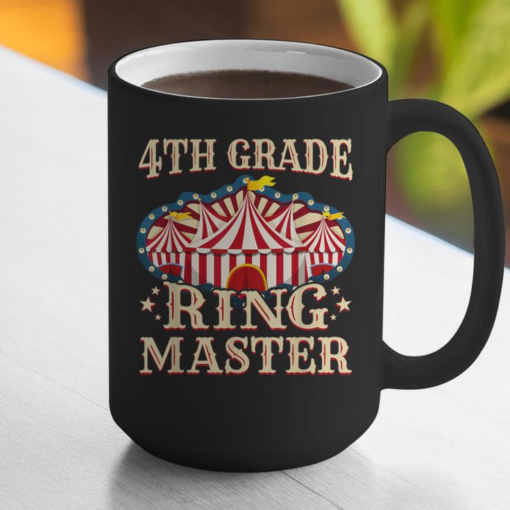 4th Grade Ringmaster Shirt 4th Grade Teacher Shirts Teacher Men Women Kids Graphic Print Coffee Mug, 4th Grade Teacher Mugs, funny gift