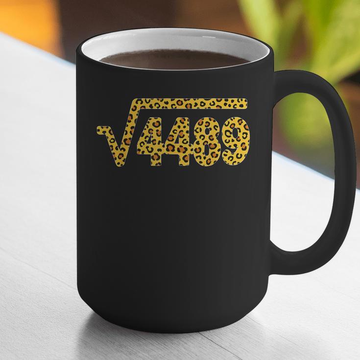 6 7 Leopard Pattern Meme Square Root 4489 Slang Math Teacher Graphic Print Coffee Mug, funny gift 6 7 Leopard Pattern Meme Square Root 4489 Slang Math Teacher Graphic Print Coffee Mug, funny gift