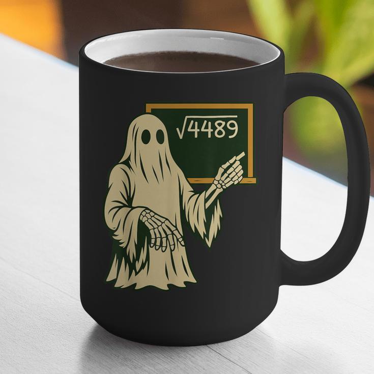67 Meme Square Root 4489 Slang Math Teacher Skeleton Graphic Print Coffee Mug, funny gift