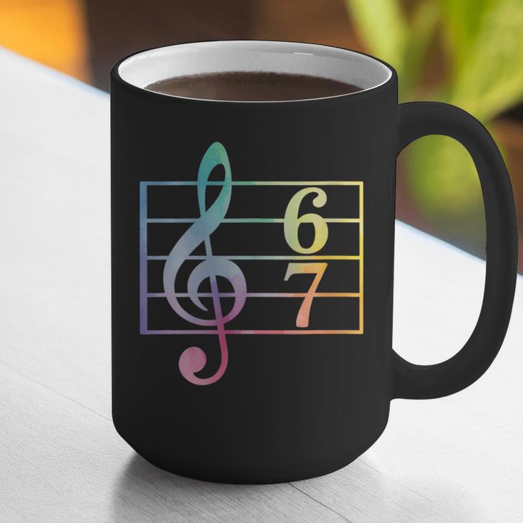 67 Music Meme Slang Six Seven Music Teacher Musician Graphic Print Coffee Mug, funny gift 67 Music Meme Slang Six Seven Music Teacher Musician Graphic Print Coffee Mug, funny gift