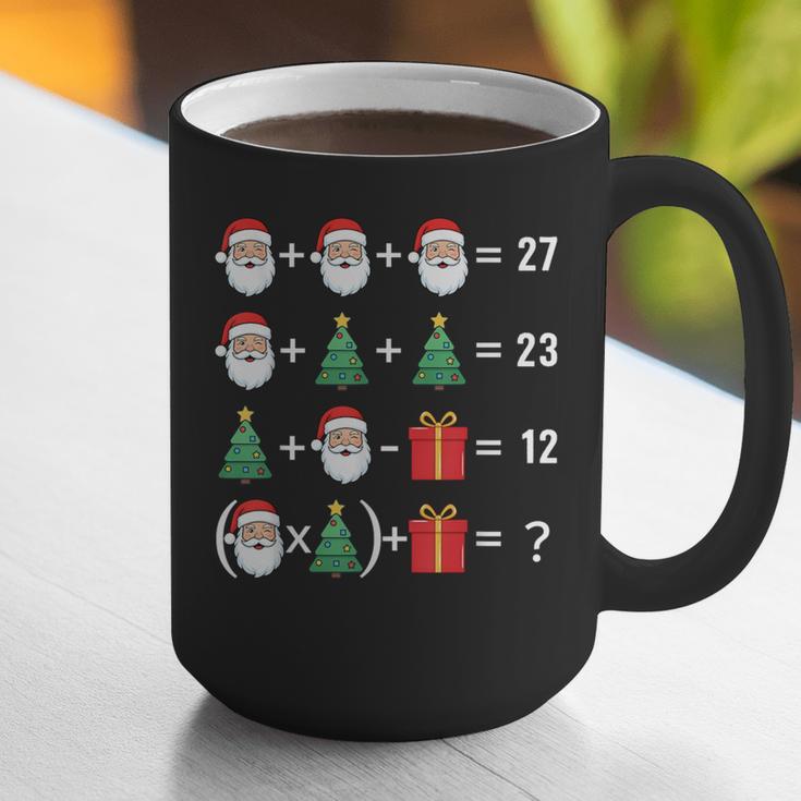 67 Santa Tree Math Teacher Christmas Xmas Humor Graphic Print Coffee Mug, funny gift