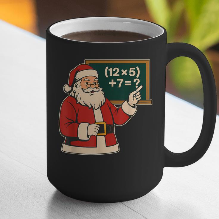 67 Teacher Christmas Santa Six Seven Meme Brainrot Math Joke Graphic Print Coffee Mug, funny gift