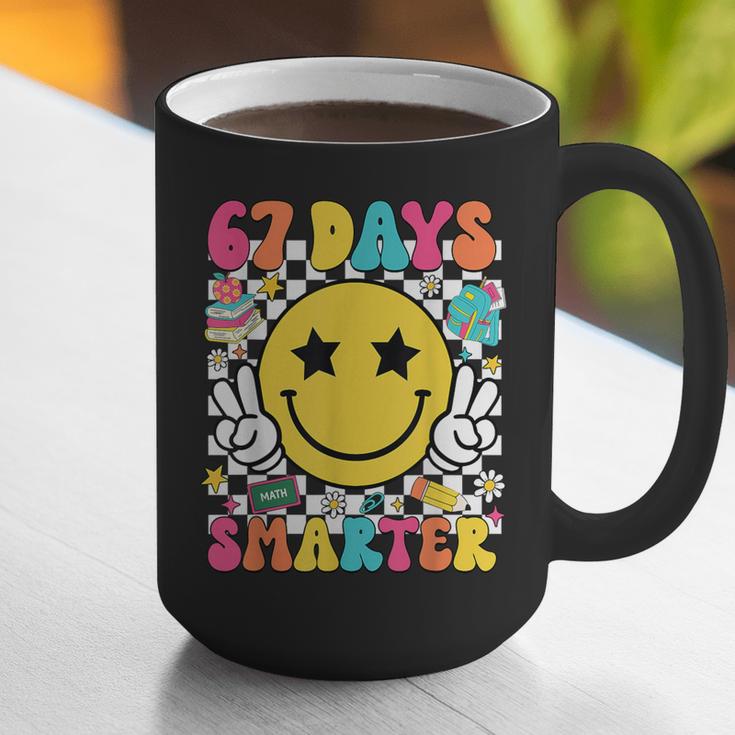 67th Day Of School Shirt 67 Days Smarter Teacher Boy Girls Graphic Print Coffee Mug, funny gift