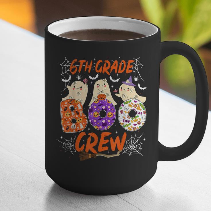 6th Grade Boo Crew Sixth Grade Halloween Teacher Kid Graphic Print Coffee Mug, funny gift 6th Grade Boo Crew Sixth Grade Halloween Teacher Kid Graphic Print Coffee Mug, funny gift
