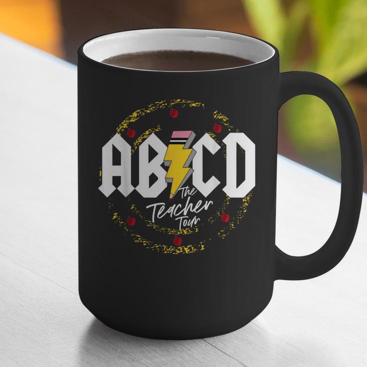 ABCD The Teacher Tour Last Day Of School Rockin' Teacher Graphic Print Coffee Mug, funny gift ABCD The Teacher Tour Last Day Of School Rockin' Teacher Graphic Print Coffee Mug, funny gift