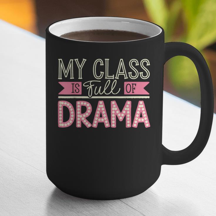 Theatre School Drama Class Musical Theater Drama Teacher Graphic Print Coffee Mug, funny gift