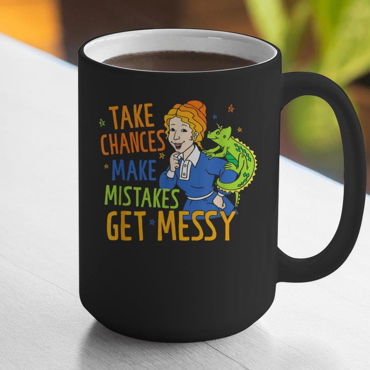 Beauty Teacher Take Chances Make Mistakes Get Messy Graphic Print Coffee Mug, funny gift Beauty Teacher Take Chances Make Mistakes Get Messy Graphic Print Coffee Mug, funny gift