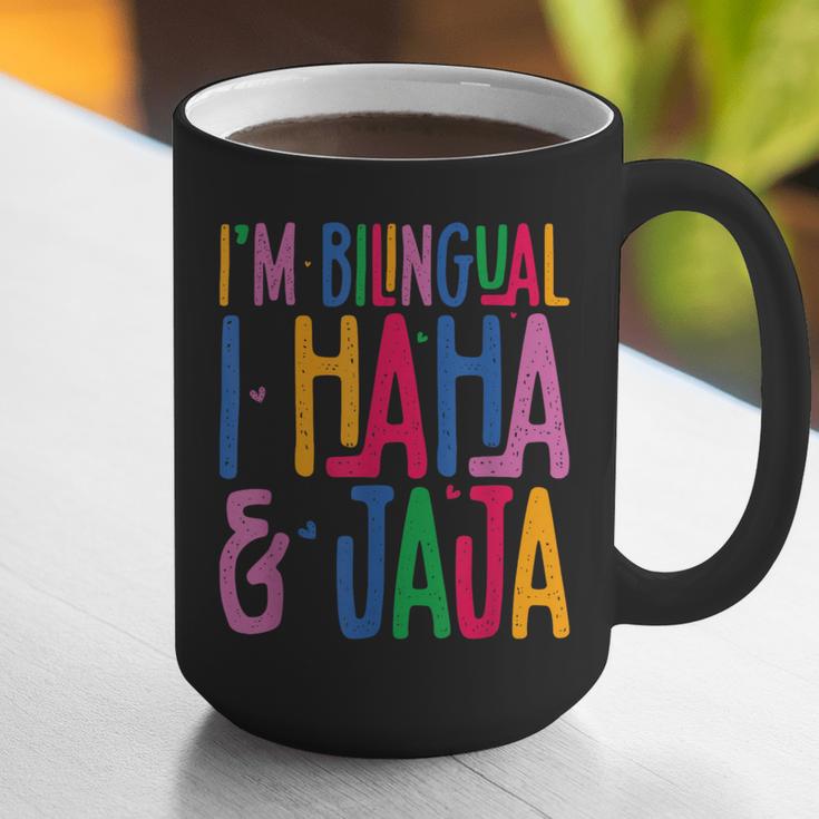 I Am Bilingual I Haha And Jaja Latina Latino Spanish Teacher Graphic Print Coffee Mug, funny gift I Am Bilingual I Haha And Jaja Latina Latino Spanish Teacher Graphic Print Coffee Mug, funny gift