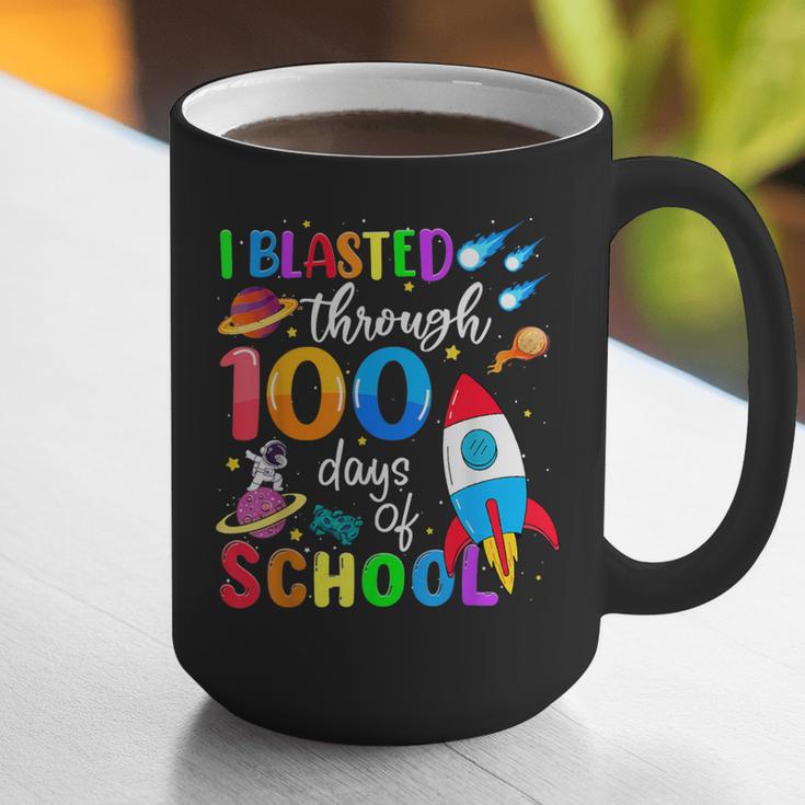 I Blasted Through 100 Days Of School 100th Day Teacher Kids Graphic Print Coffee Mug, funny gift I Blasted Through 100 Days Of School 100th Day Teacher Kids Graphic Print Coffee Mug, funny gift
