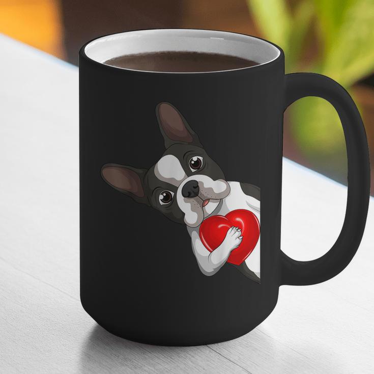Boston Terrier Bostie Dog Kids Women Girls Graphic Print Coffee Mug, funny gift