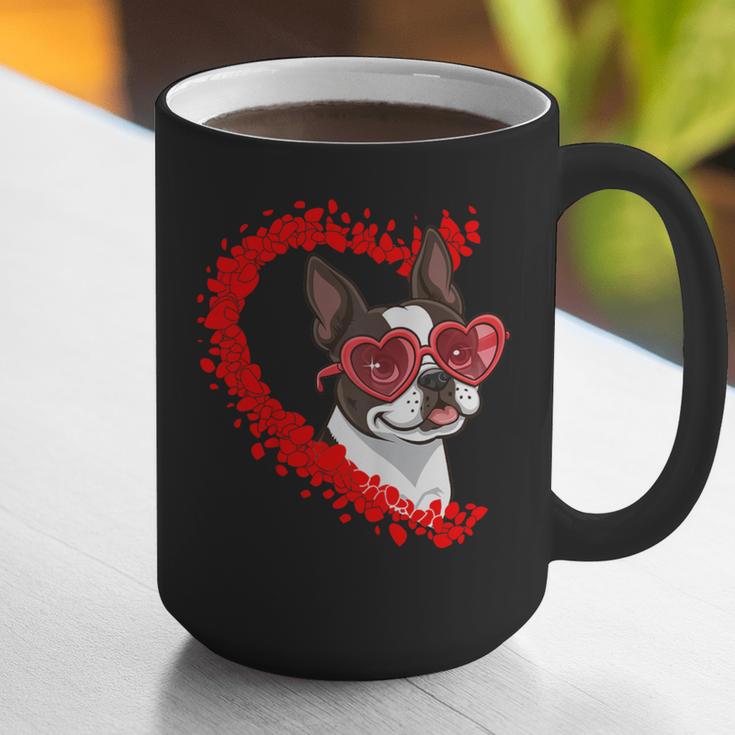 Boston Terrier Dog Mom Dad Valentine’s Day Pet Lover For Men Women Kids Graphic Print Coffee Mug, Boston Terrier Dad Mugs, Boston Terrier Mom Mugs, funny gift