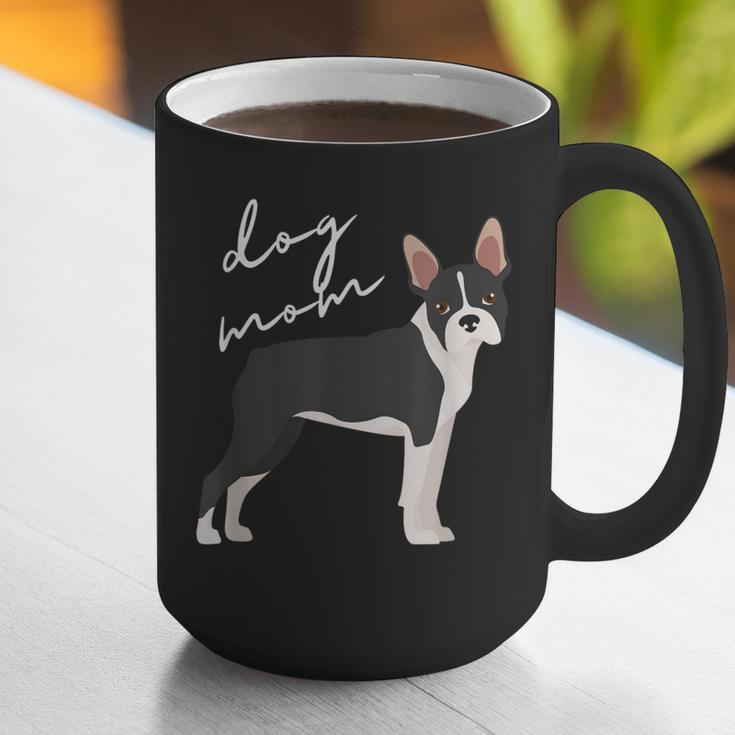 Boston Terrier Dog Mom Woman Women Graphic Print Coffee Mug, Boston Terrier Mom Mugs, funny gift
