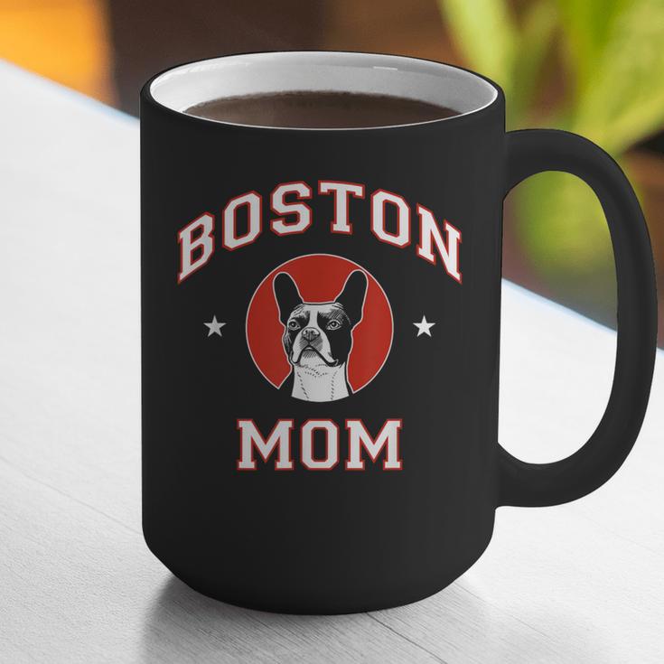 Boston Terrier Mom Dog Mother Graphic Print Coffee Mug, Boston Terrier Mom Mugs, funny gift