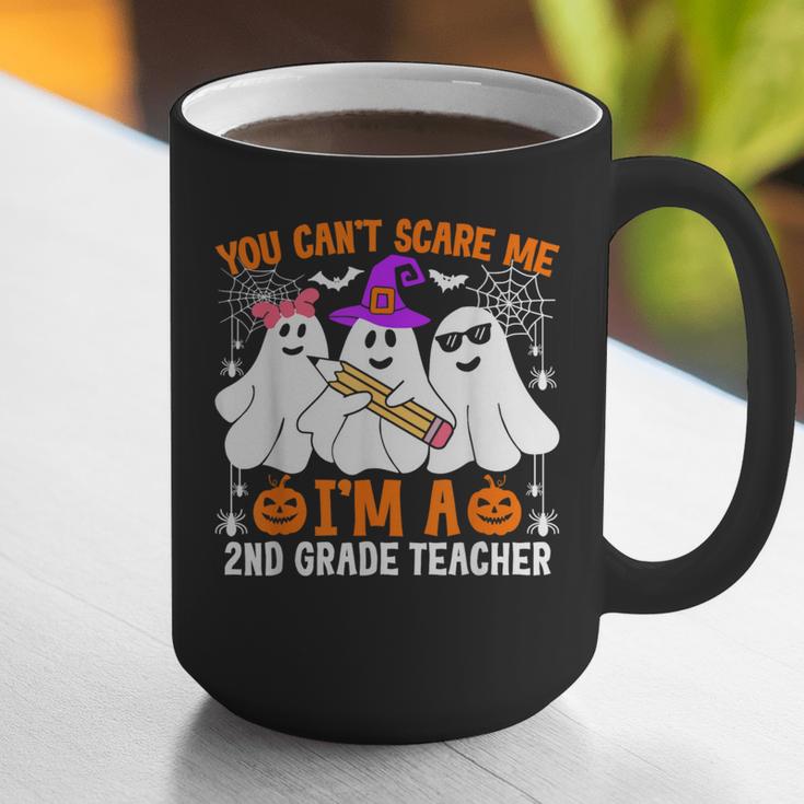 You Can't Scare Me I'm A 2nd Grade Teacher Halloween Graphic Print Coffee Mug, 2nd Grade Teacher Mugs, funny gift
