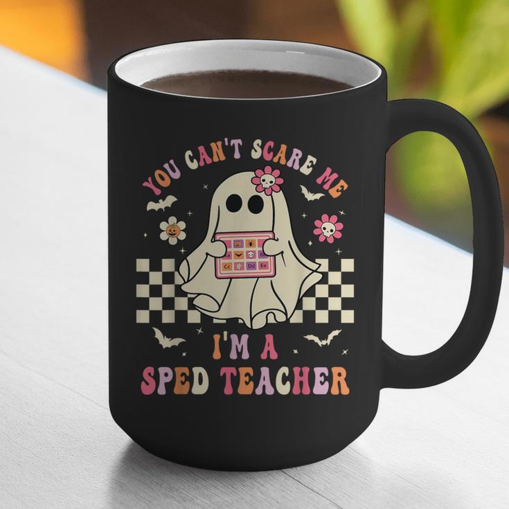 You Can't Scare Me I'm A SPED Teacher Crew Squad Halloween Graphic Print Coffee Mug, funny gift You Can't Scare Me I'm A SPED Teacher Crew Squad Halloween Graphic Print Coffee Mug, funny gift